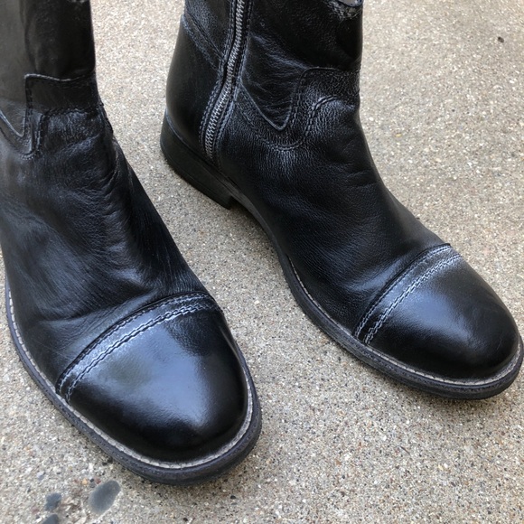 Steve Madden Forza Leather Boots Size 10.5D - Picture 3 of 9